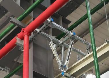 深圳该抗震支架的整体式支吊架结构协调性好